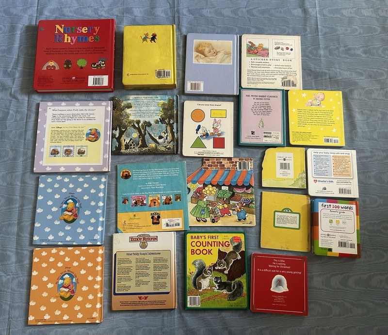 20 Early Learning Baby Books•Nursery Rhymes•1st 100 Words•Winnie The Pooh, More! gallery