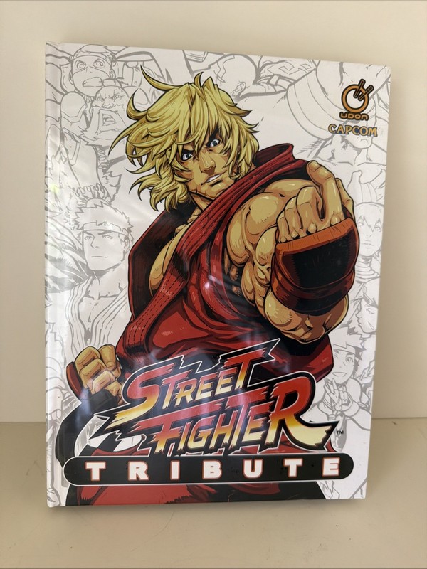 Street Fighter Tribute (Hardcover) by UDON (2015, Hardcover) Brand New Sealed!!