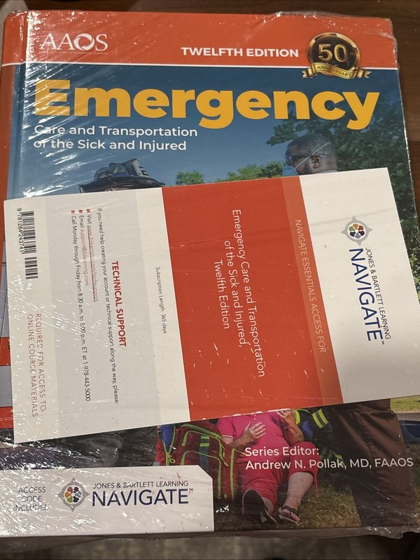 Emergency Care and Transportation Code Included Used