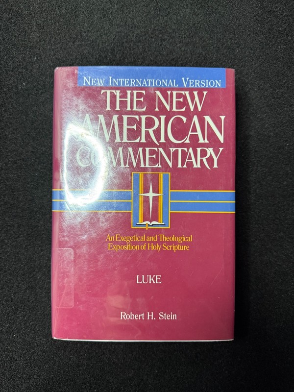 New American Commentary Luke Robert H Stein 1992 Biblical Commentary Ex-Lib