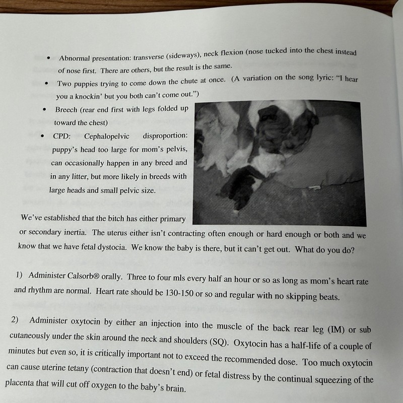 Canine Reproduction And Whelping A Dog Breeder's Guide Myra Savant Harris PB gallery