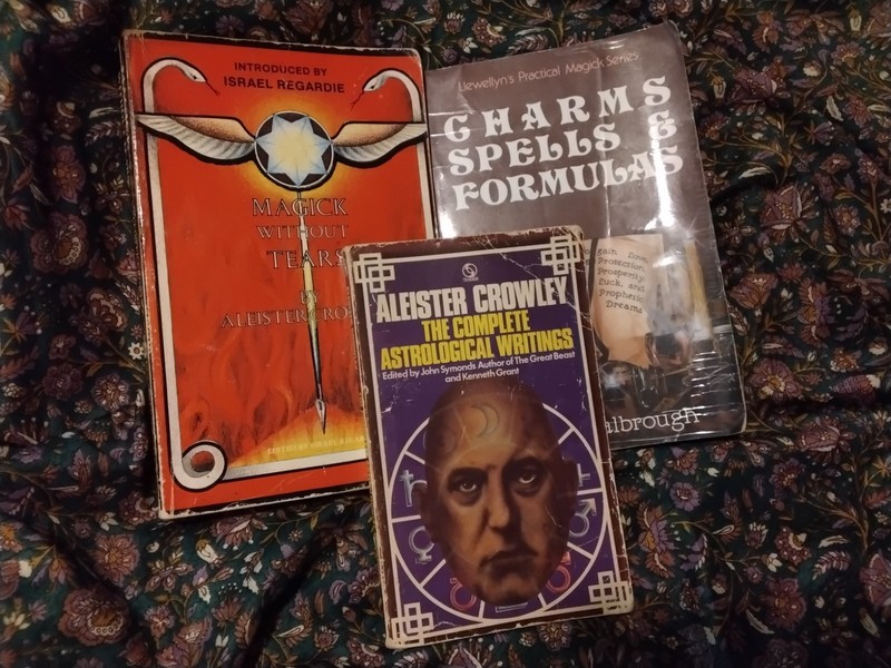 Occult Book Lot Crowley Astrological Writings Magick Without Tears Malbrough