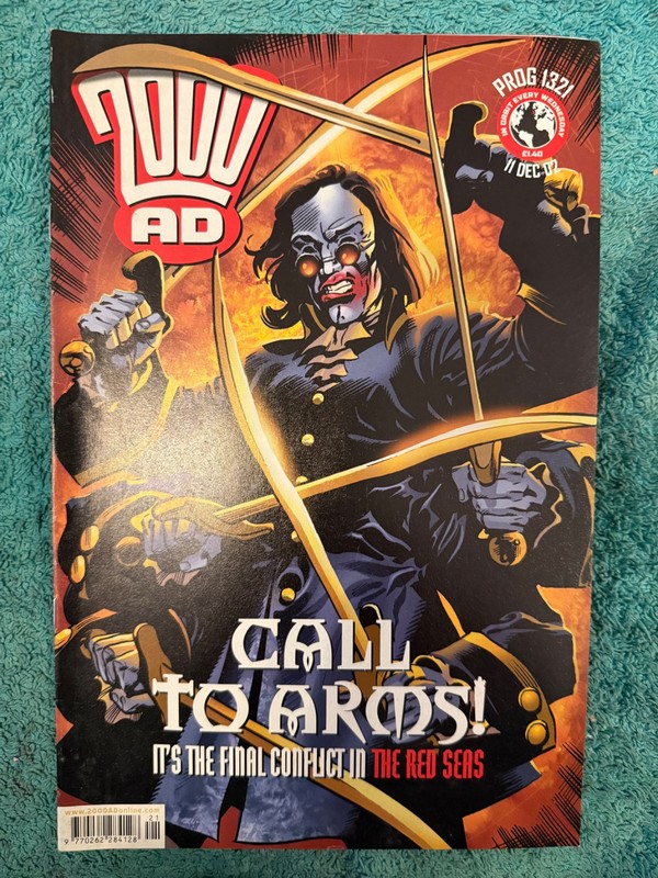 2000AD Comic Judge Dredd - PROG 1321 - 9.6 Near Mint+ to 9.0 Near Mint/Very Fine gallery