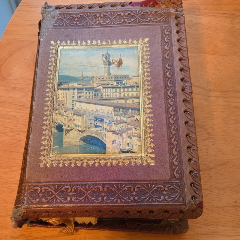 Benziger Brothers New American Catholic Edition Holy Bible Leather Bound 1950 HC