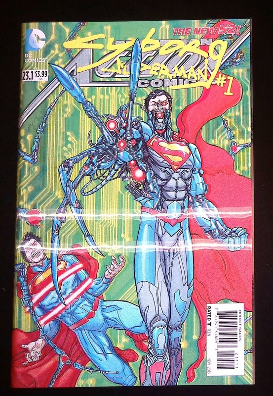 Action Comics #23.1 DC Comics New 52 3d Lenticular Cover Superman NM
