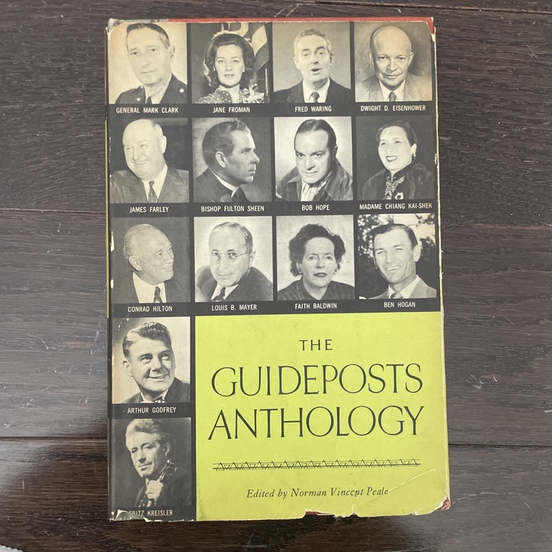 The Guideposts Anthology edited by Norman Vincent Peale 1953 HC Vintage