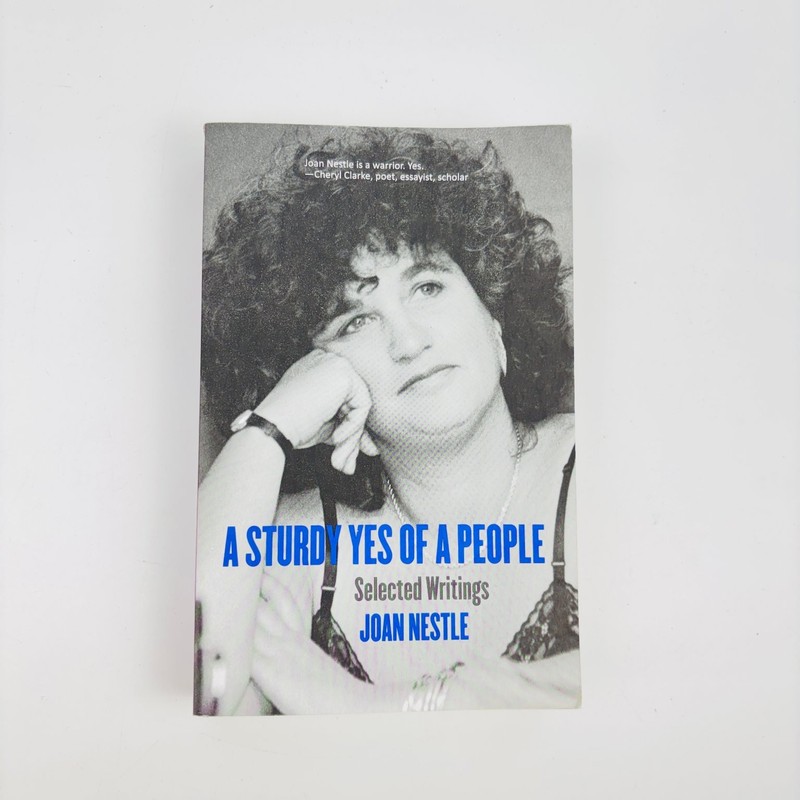 A Sturdy Yes of a People Joan Nestle 2022 First Edition LGBTQ Jewish Studies