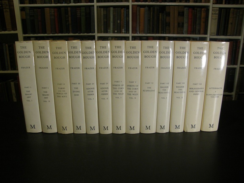 The Golden Bough – James Frazer WITCHCRAFT OCCULT LEGEND COMPLETE 13 VOLUME SET