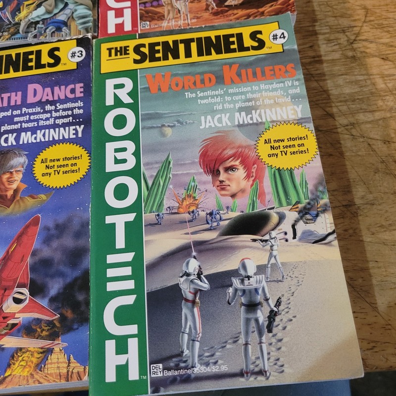 Robotech The Sentinels 1-4 Jack McKinney Lot Set Bundle PB gallery