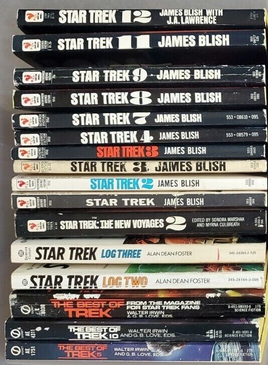 Star Trek Books Complete Your Collection – You Choose the Books! #4