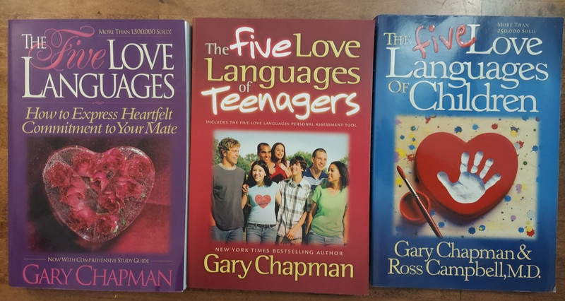 Love Language Books: Mates, Teenagers, Children by Gary Chapman Lot of 3