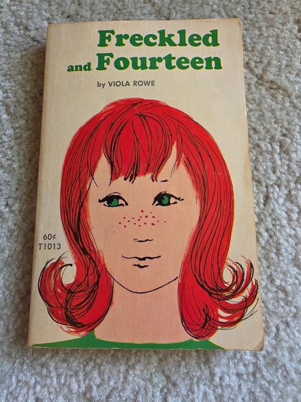 Freckled and Fourteen Viola Rowe T 1013 Scholastic Book Services 1970