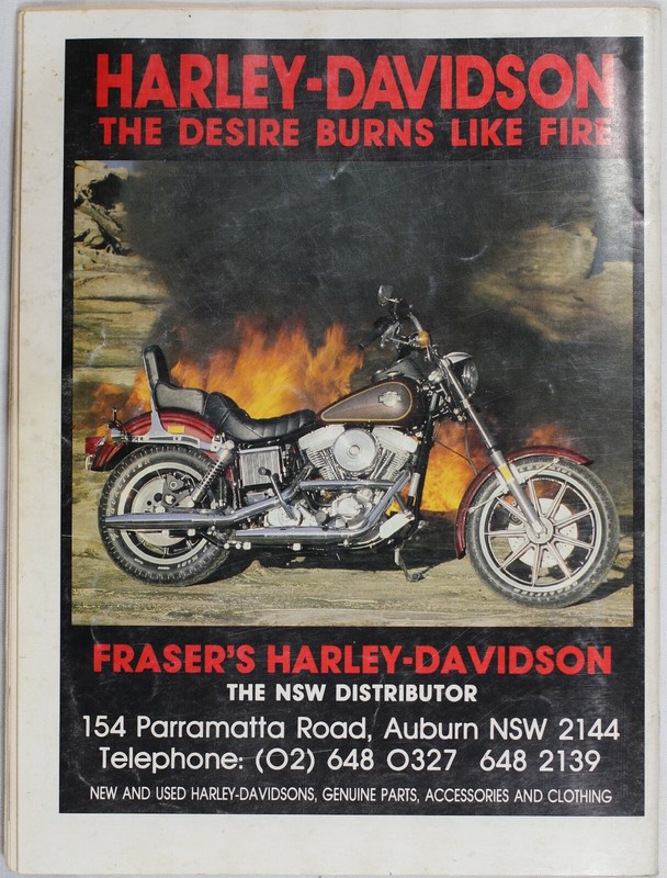 Oz Bike - #27 May/June 1985- Harley Davidson Motorcycles (B5) gallery