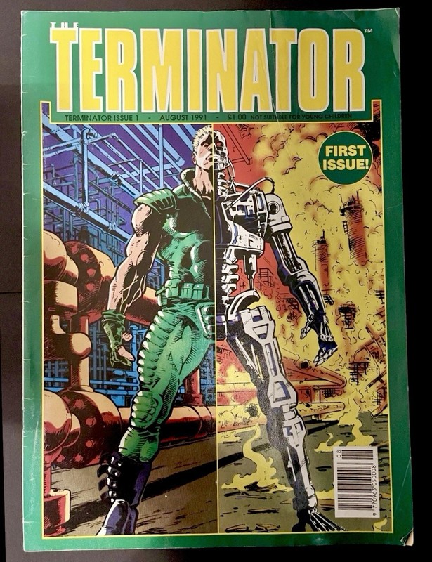 The Terminator #1 (1991) DARK HORSE Comics First Issue RARE