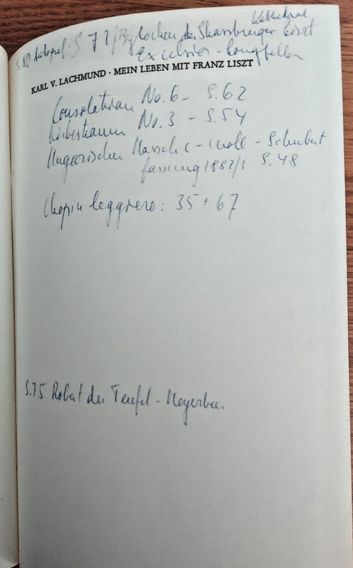 German Edition Mein Leben Mit Franz Liszt Aus dem Tagebuch eines Liszt-Schulers gallery
