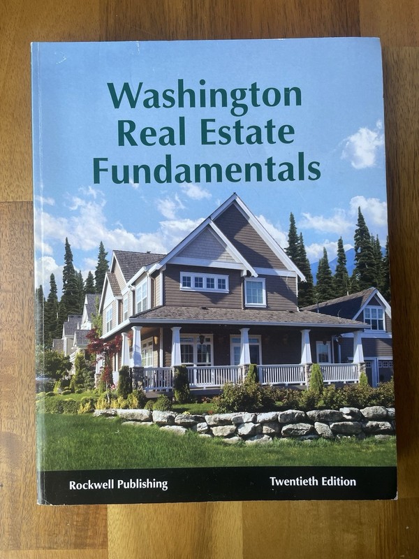 Washington Real Estate Fundamentals by Kathryn Haupt 20th Edition Paperback