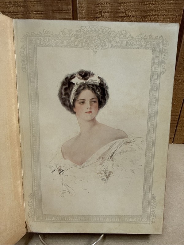 Harrison Fisher Bachelor Belles 1908 Book Color Plates & Poems Fashion Women gallery