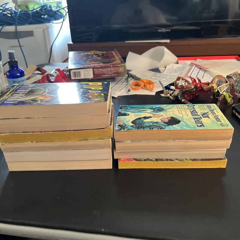 ALAN DEAN FOSTER Lot 10 Sci-Fi PIP & FLINX Humanx midfield gallery