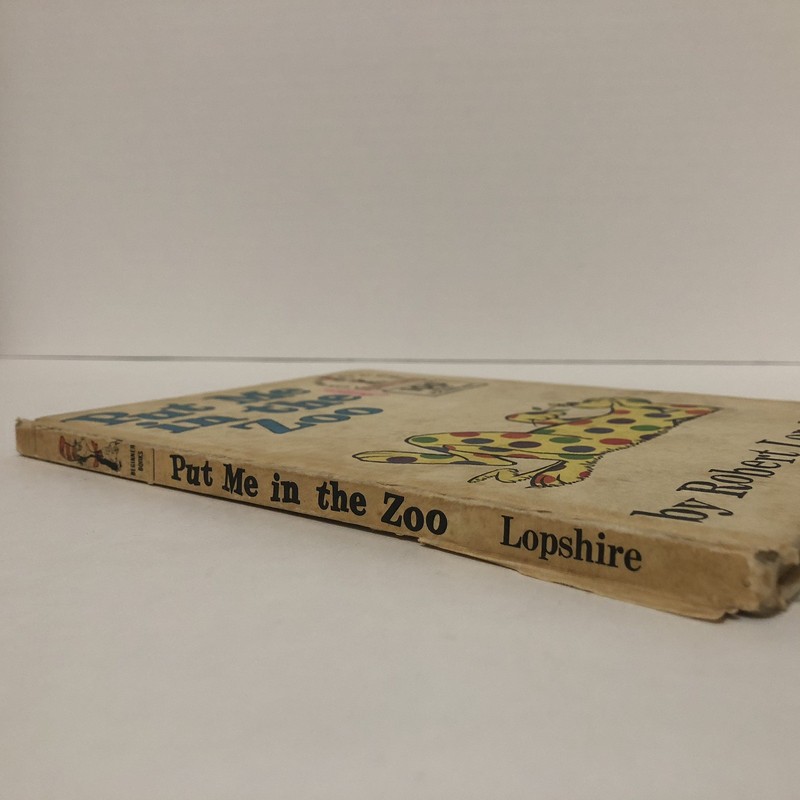 1960 Put Me in the Zoo Robert Lopshire Hardcover Book Club Ed. Dr Seuss *READ gallery