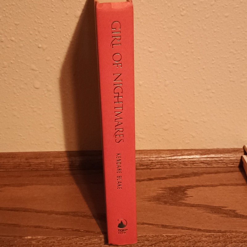 Kendare Blake Girl of Nightmares Hardcover English Tor Teen Young Adult Fiction