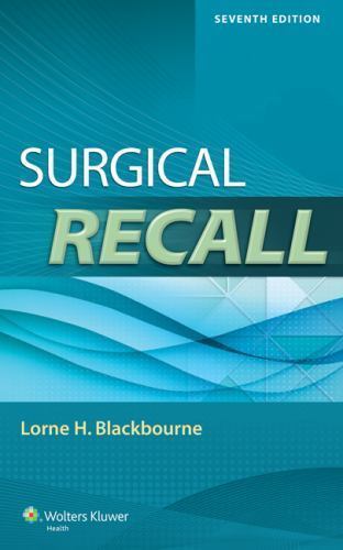 Surgical Recall Paperback Lorne H. Blackbourne