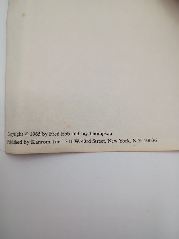 Vtg Booklet "How To Be Thoroughly Unpleasant" 1965 Fred Ebb *RUDE* No Cover gallery
