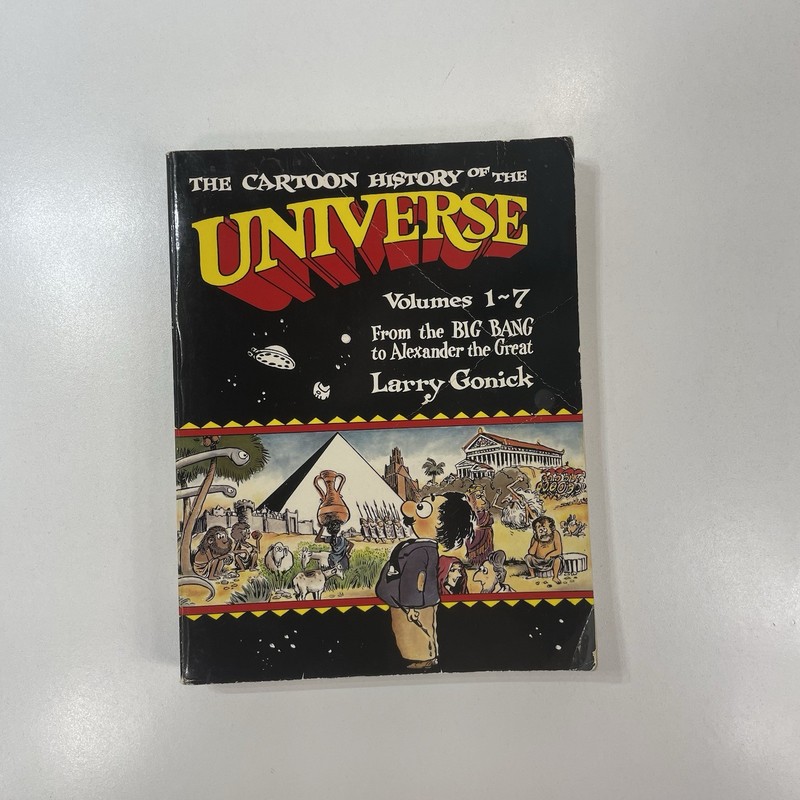 The Cartoon History Of The Universe Volume 1-7 Book by Larry Gonick PB Paper