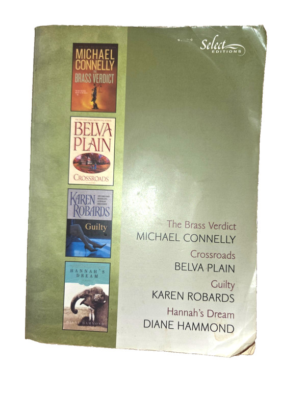 Select Editions – Volume 2 (Pocketbook, 2009) Reader’s Digest, 4 Different Stori