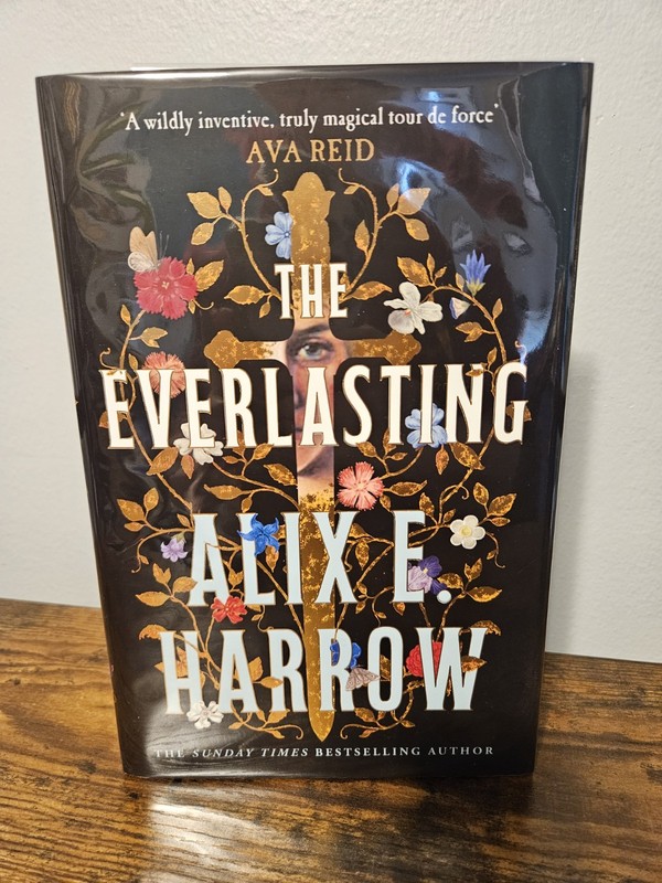 Goldsboro Signed First Edition The Everlasting By Alix E. Harrow SWORD DOODLE