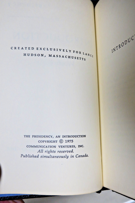 Lance Hudson The American Presidency HC Book Lot of 6 - 1975 gallery