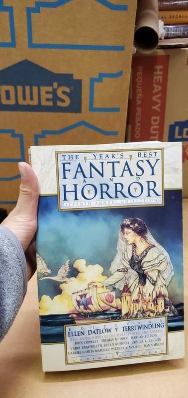 The Year’s Best Fantasy Edit By Ellen Datlow & Terri Windling St. Martin’s Press