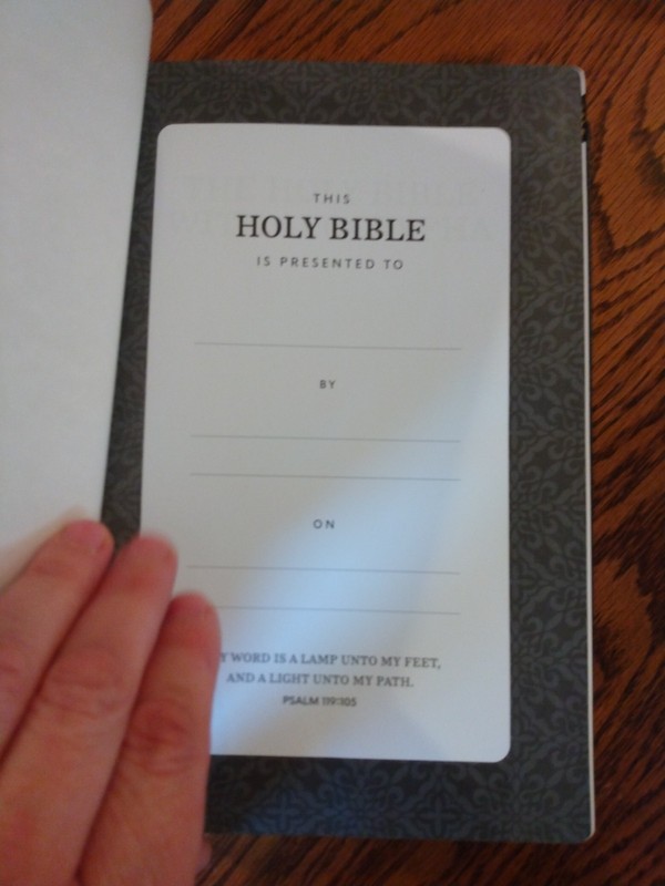 KJV Bible with Apocrypha Center-Column References~Retail 154.99 Black Leather gallery
