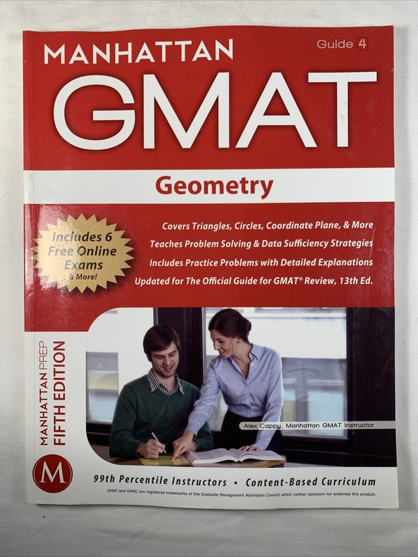 Geometry GMAT Strategy Guide (Manhattan GMAT Instructional Guide 4) 5th Ed.