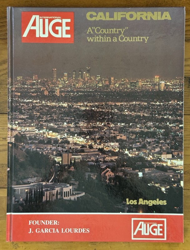 Vtg 1978 Auge International California A Country Within A Country Book, Photos