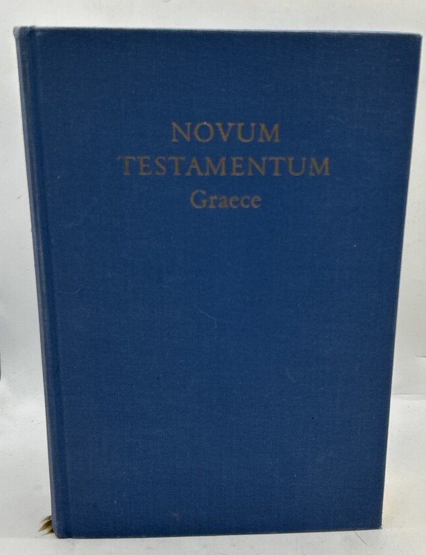 Novum Testamentum Graece *Erwin Nestle et Kurt Aland *1968 *Hardcover (AQ6)