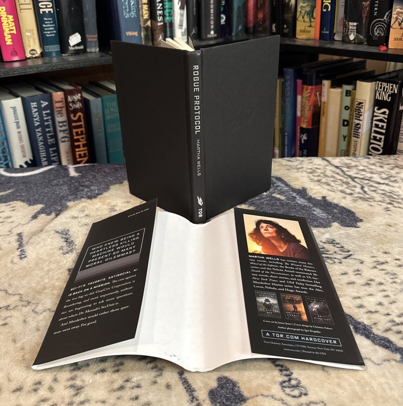 Rogue Protocol - Martha Wells (Hardcover) First Edition/Late, VG, Murderbot gallery