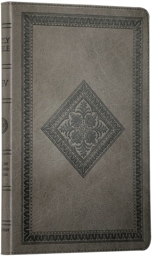 ESV Thinline Bible (TruTone, Gray, Diamond Design) (Thinline TruTone) by English