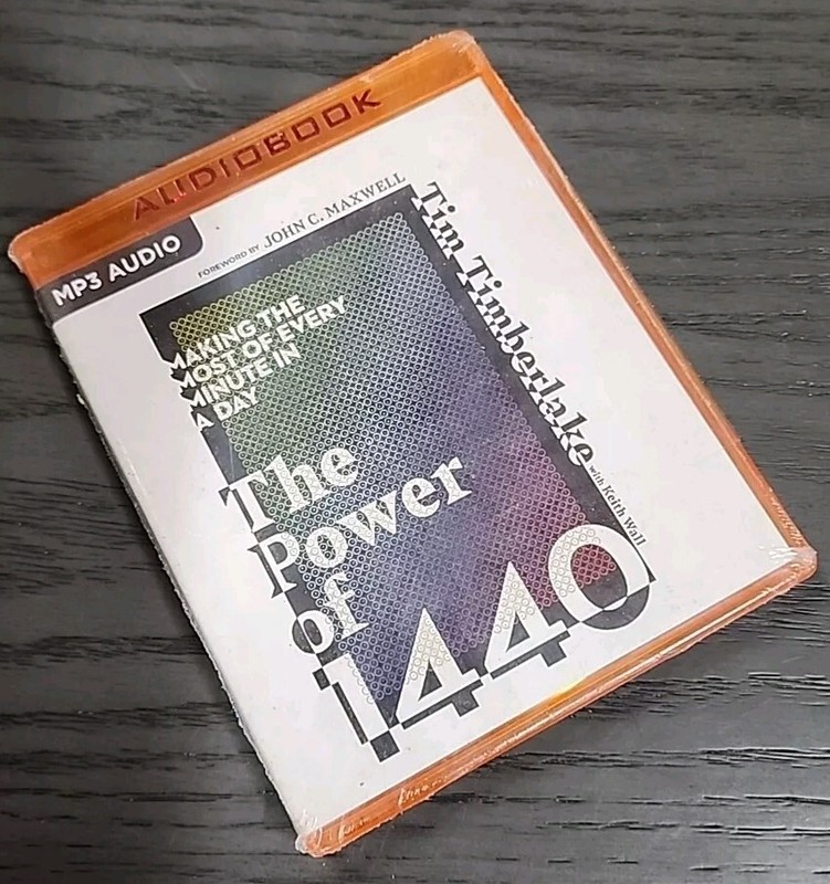 The Power Of 1440 By Tim Timberlake MP3-CD Audiobook NEW fwd by John C. Maxwell