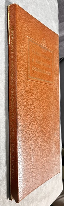 1958 Anatomical Chromographs Human Male & Female Parke Davis Detroit, MI Leather gallery