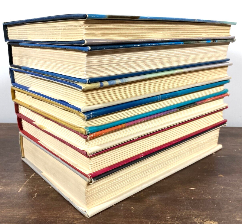 Lot of 7 Sci-Fi Hardcover Books Poul Anderson Cherryh Pohl Alan Dean Foster BCE gallery
