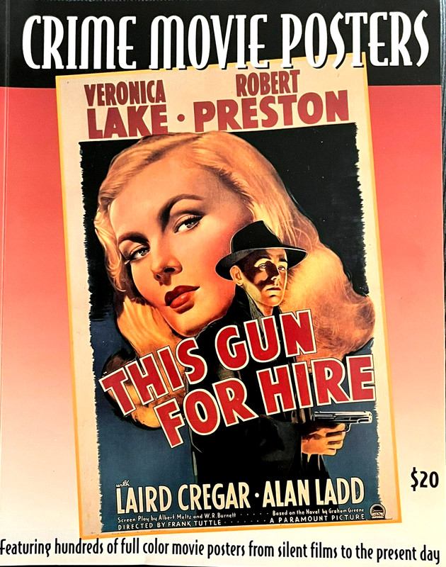 Crime Movie Posters Illustrated History of Movies Through Posters PB Book NEW