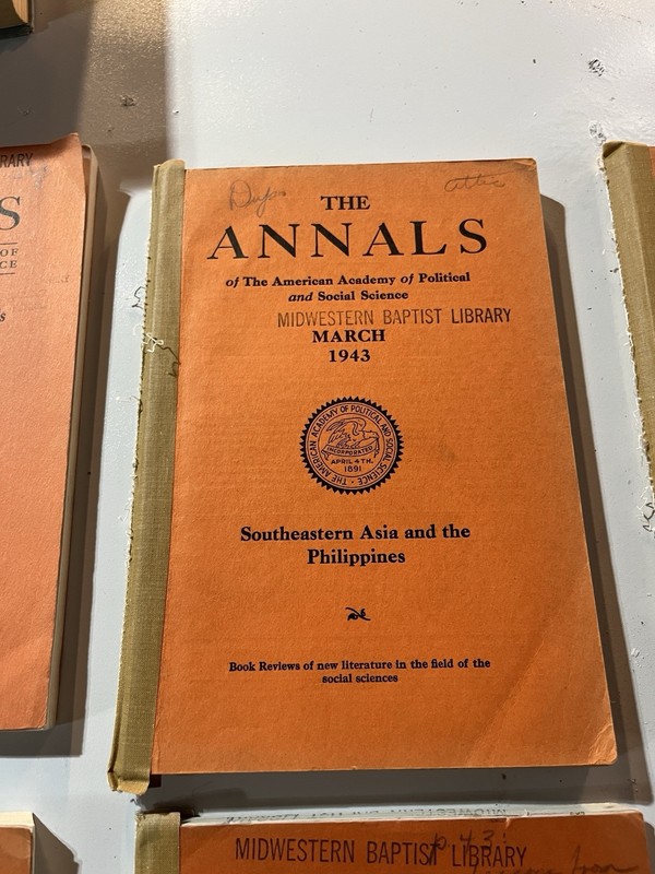 The Annals of the American Academy of Political and Social Science Lot 8 Books gallery