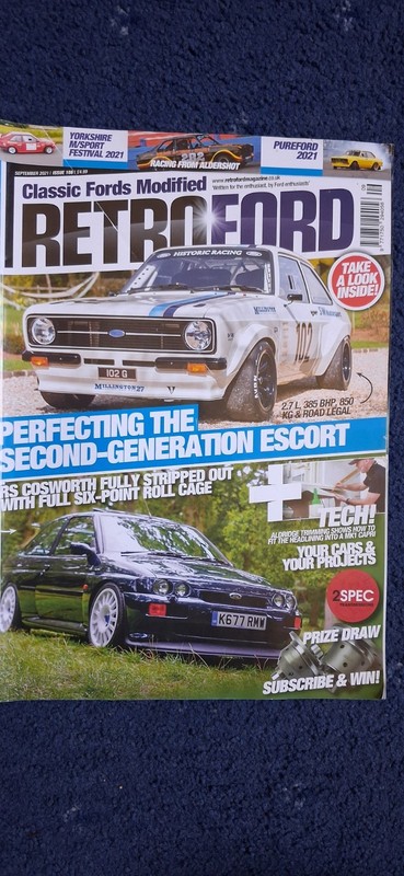 Retro Ford Magazine. September 2021 Issue