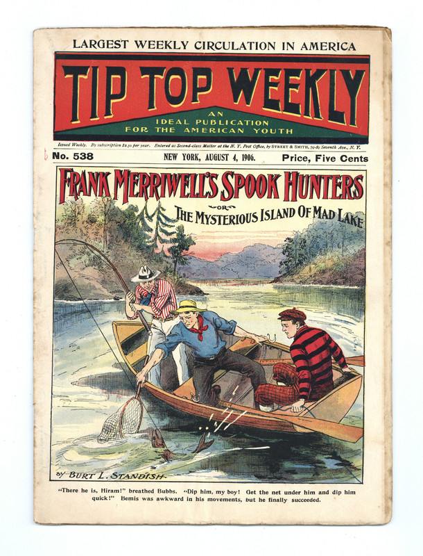 Tip Top Weekly #538 VG+ 4.5 1906