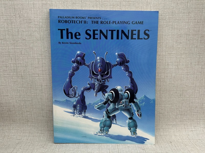 The Sentinels Robotech II The Roleplaying Game Palladium Books 7th Printing 1995