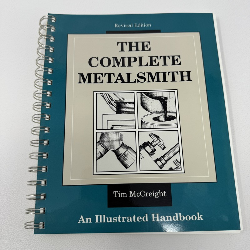 The Complete Metalsmith McCreight PB Rev Ed 1991 Jewelry Making Metal-Work