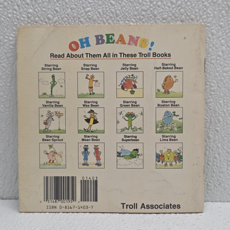Oh Beans by Ellen Weiss 1989 Lot of 3 Books - Wax Bean, Mean Bean, Half Baked gallery
