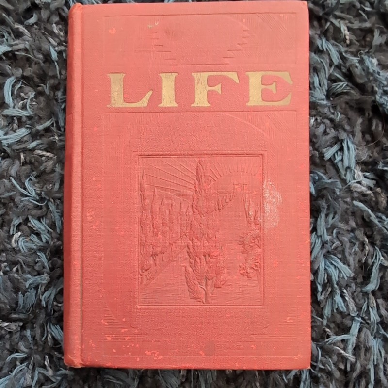 Vintage Jehovah God Book Life J F Rutherford Watchtower Religious 1929 Collector