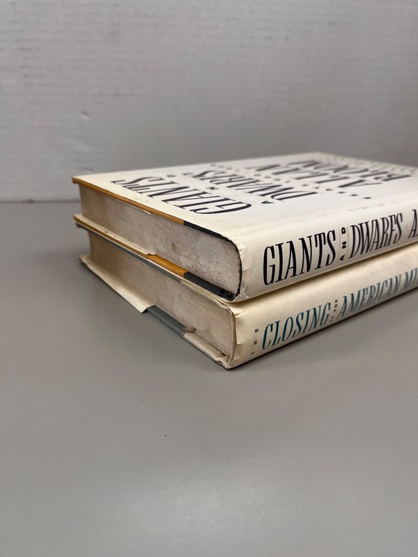 Allan Bloom Lot of 2 Books Hardcover (See Photos for Titles) gallery