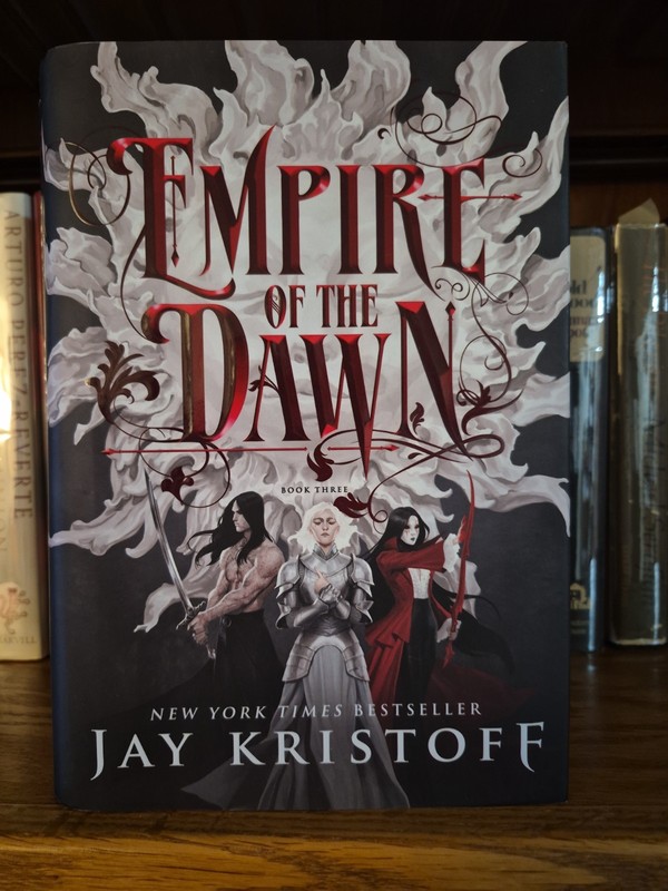 🔥🔥Empire of the Dawn by Jay Kristoff (SIGNED) TRUE 1st Printing HC/DJ 🔥🔥🔥